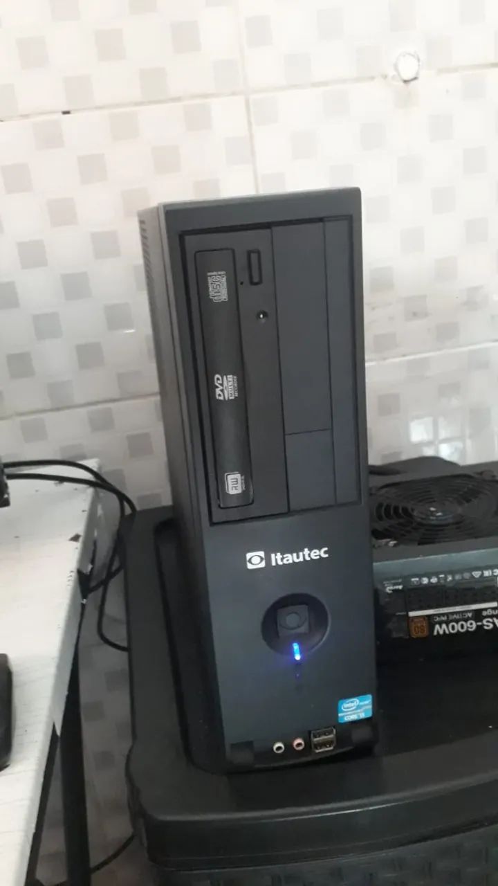 PC Completo i5 8GB + Monitor Samsung 22" + Teclado e Mouse Sem Fio - Foto 2