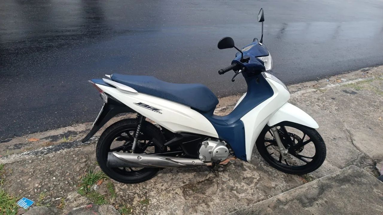 Biz 125 Branca