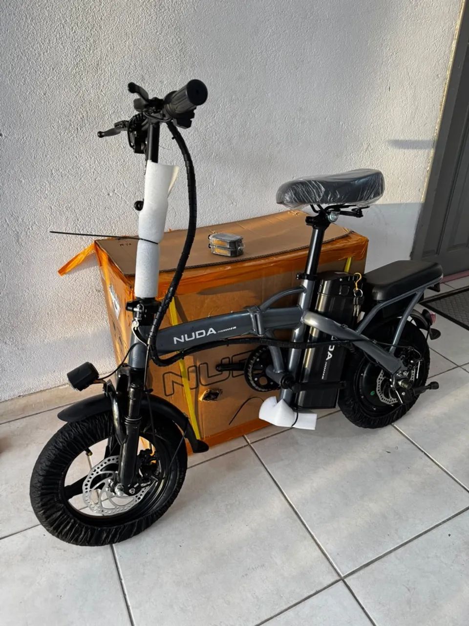 Bicicleta Elétrica Dobrável (Nova)