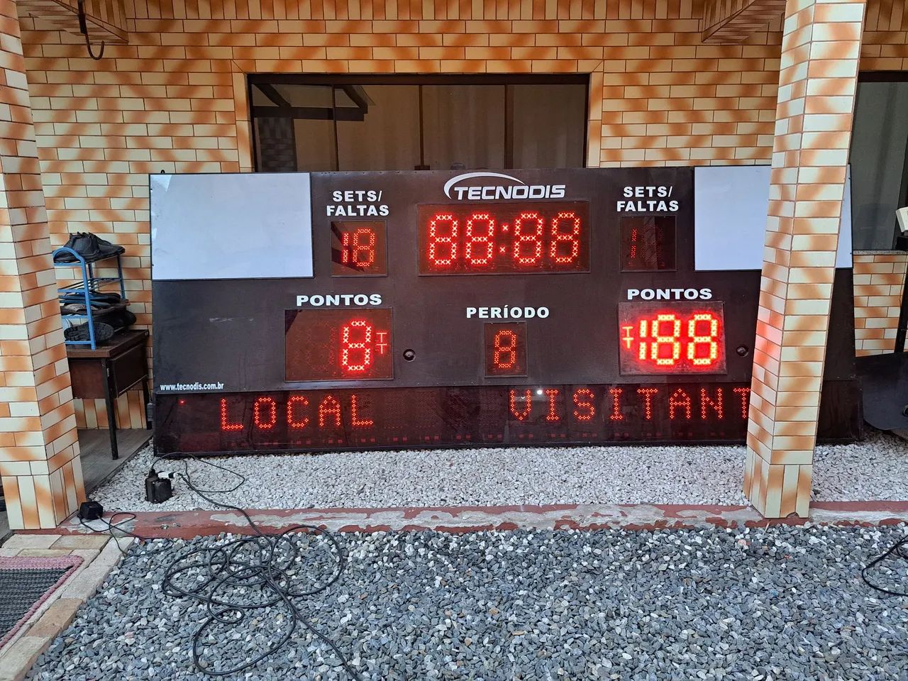  Dois Placar poliesportivo para ginásios e estádios  - Foto 2