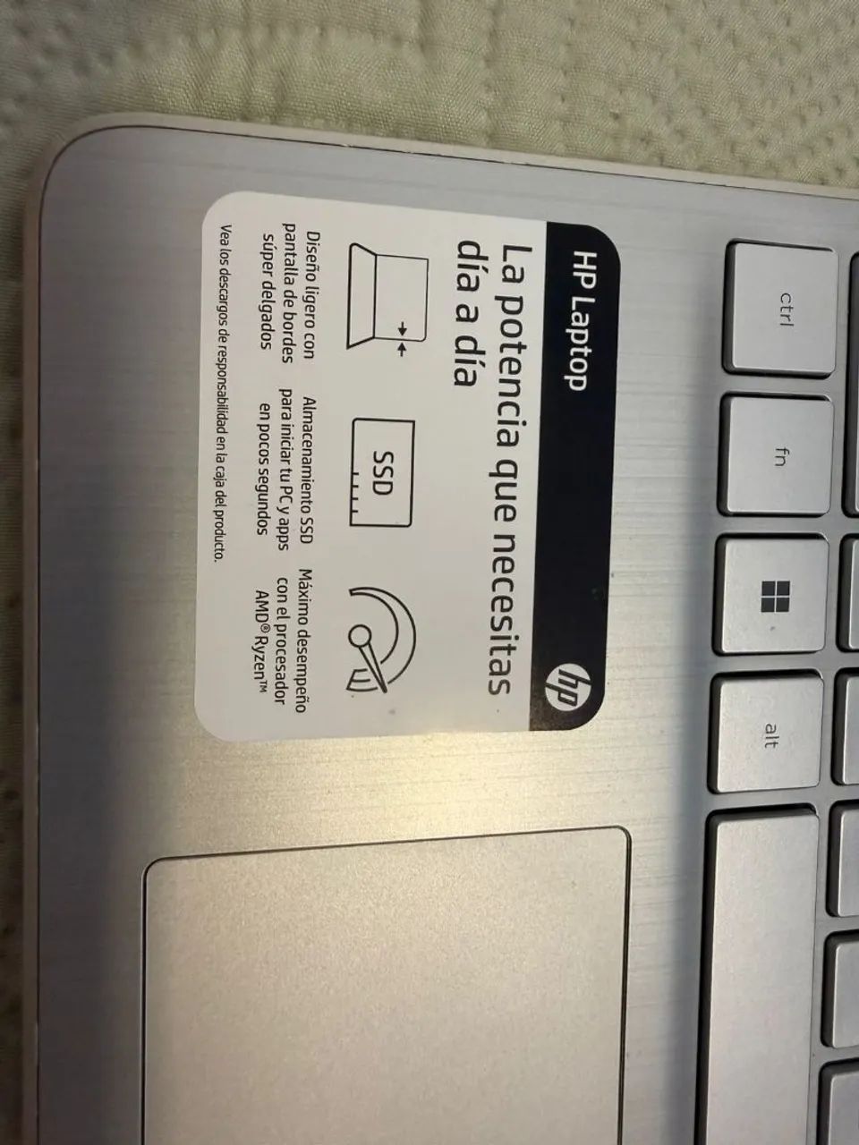 Notebook HP Ryzen 7 5500u 32GBRAM - Foto 4