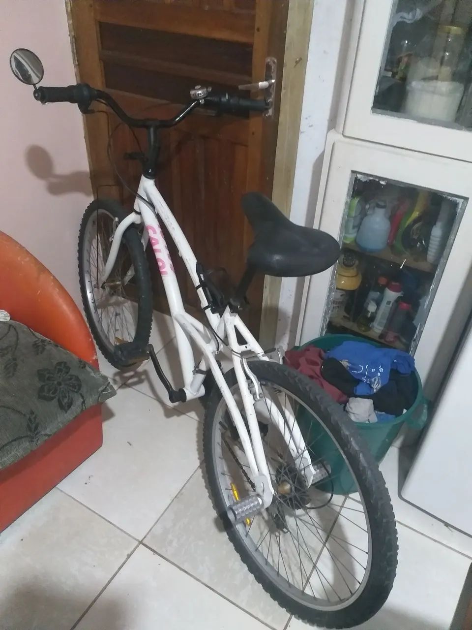 Bicicleta Caloi feminina