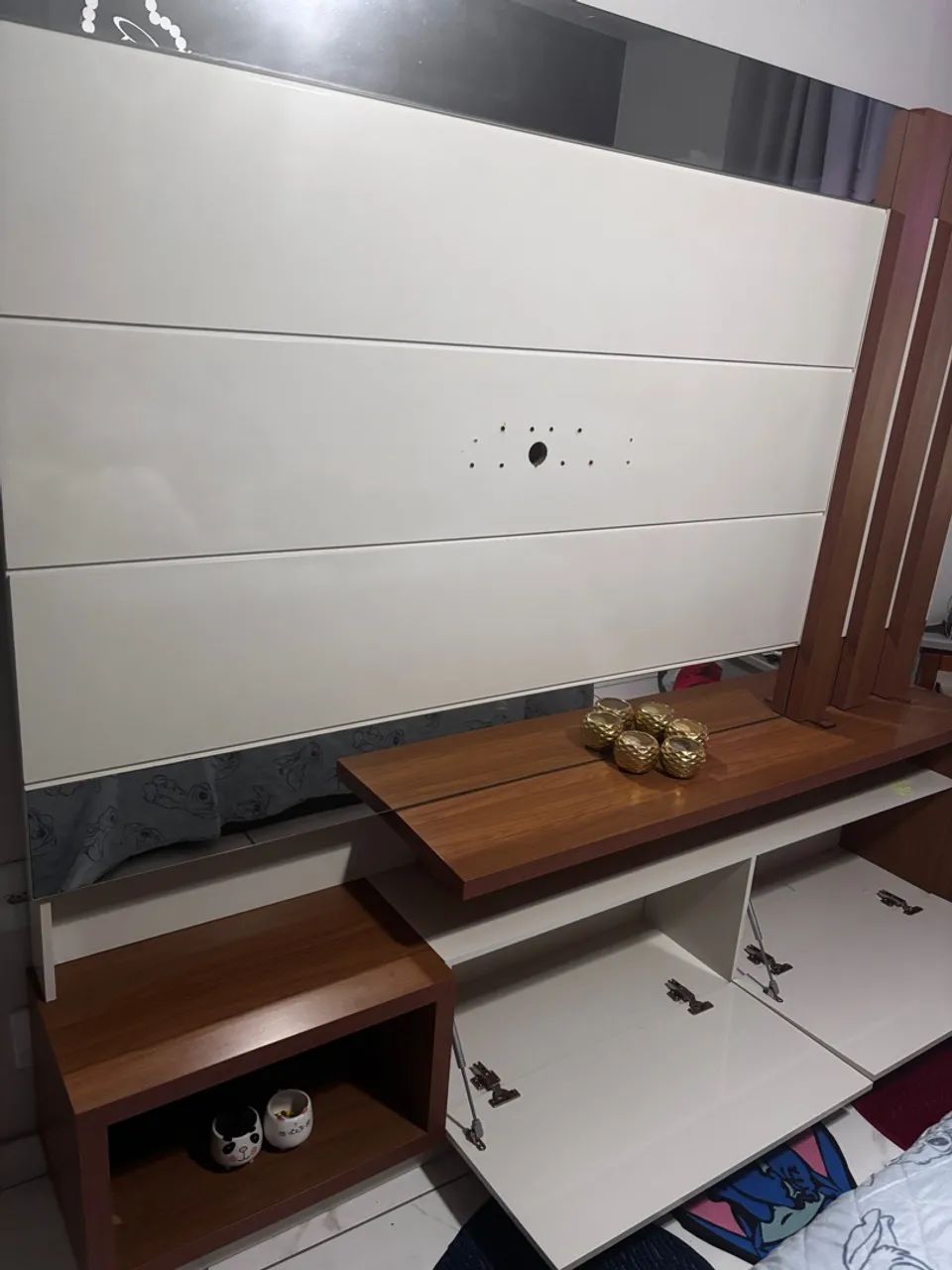 Rack TV Dalla Costa 100% MDF - Foto 3