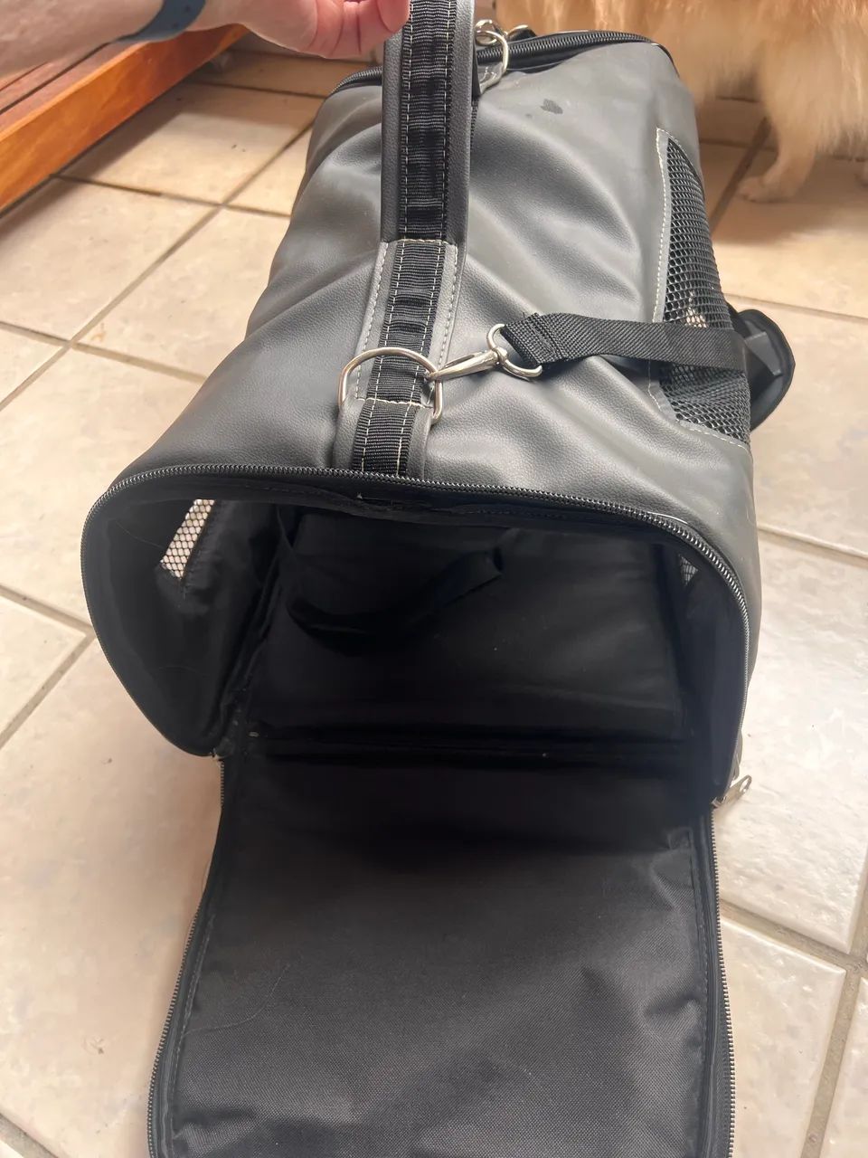 Bolsa de transporte pet 