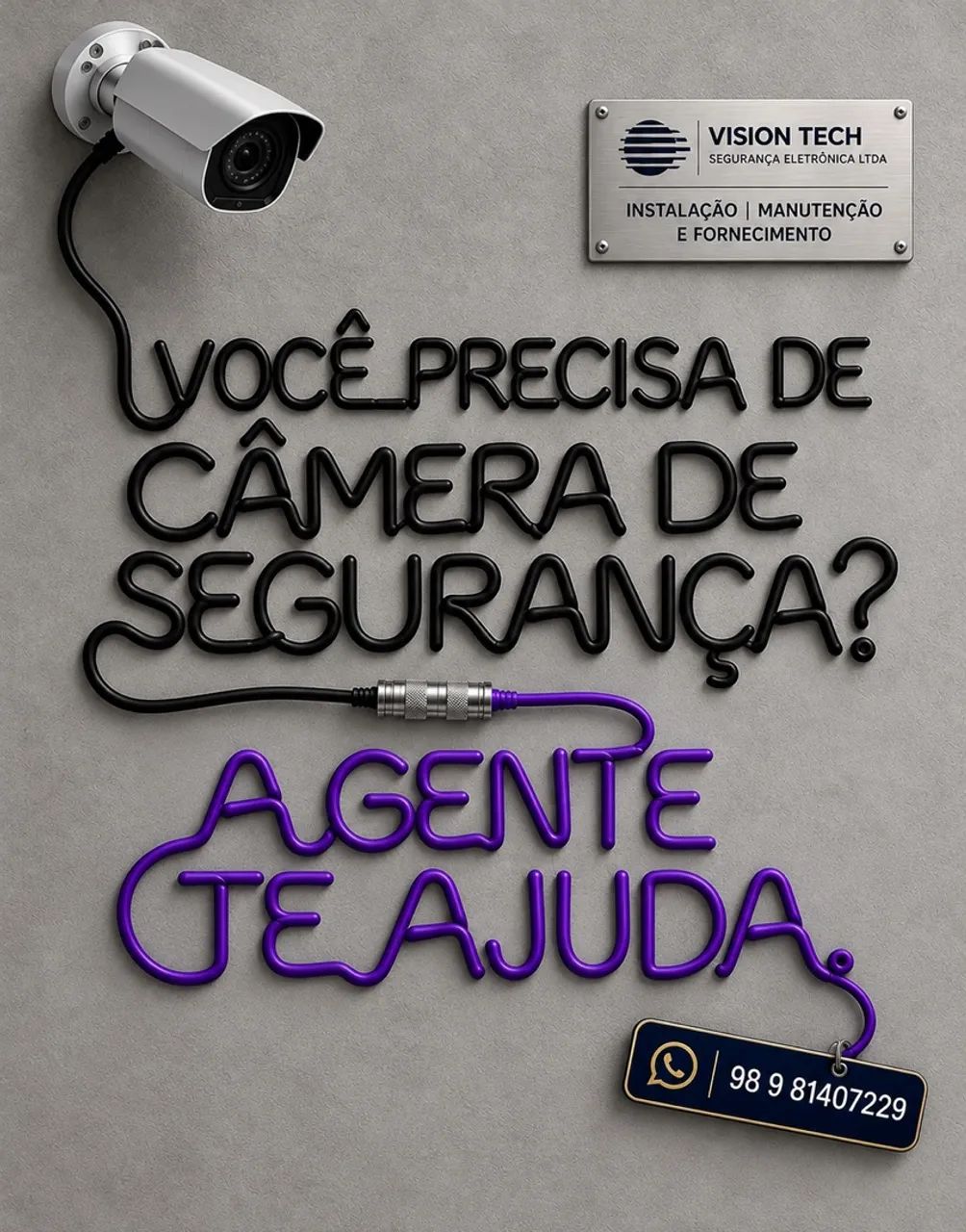 Câmera de segurança 