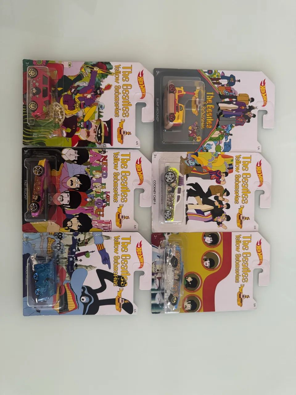 Hot wheels set completo the Beatles