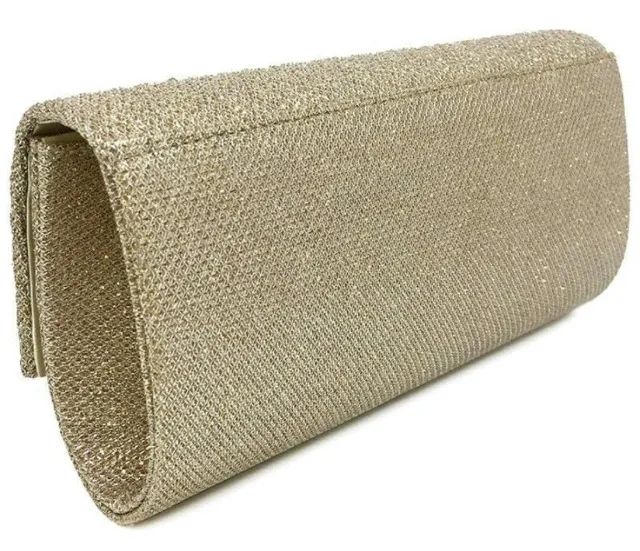 Bolsa Clutch Festa Dourada Nova - Foto 4