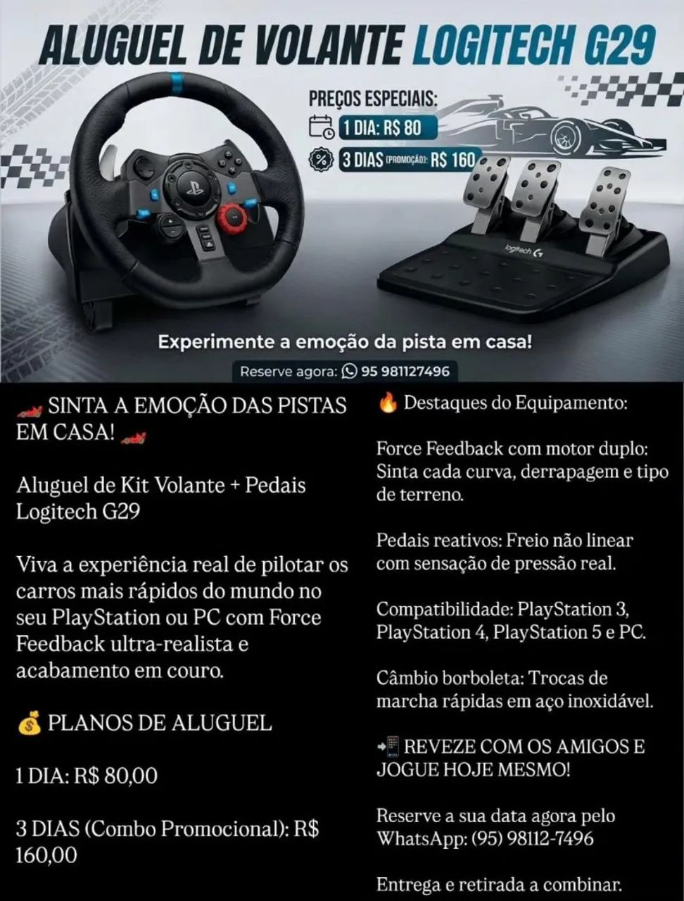 Simulador Logitech G29  - Foto 2
