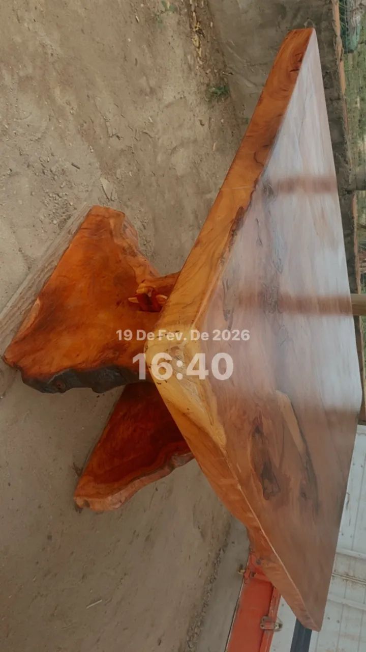 Mesa rústica de jaqueira  - Foto 3