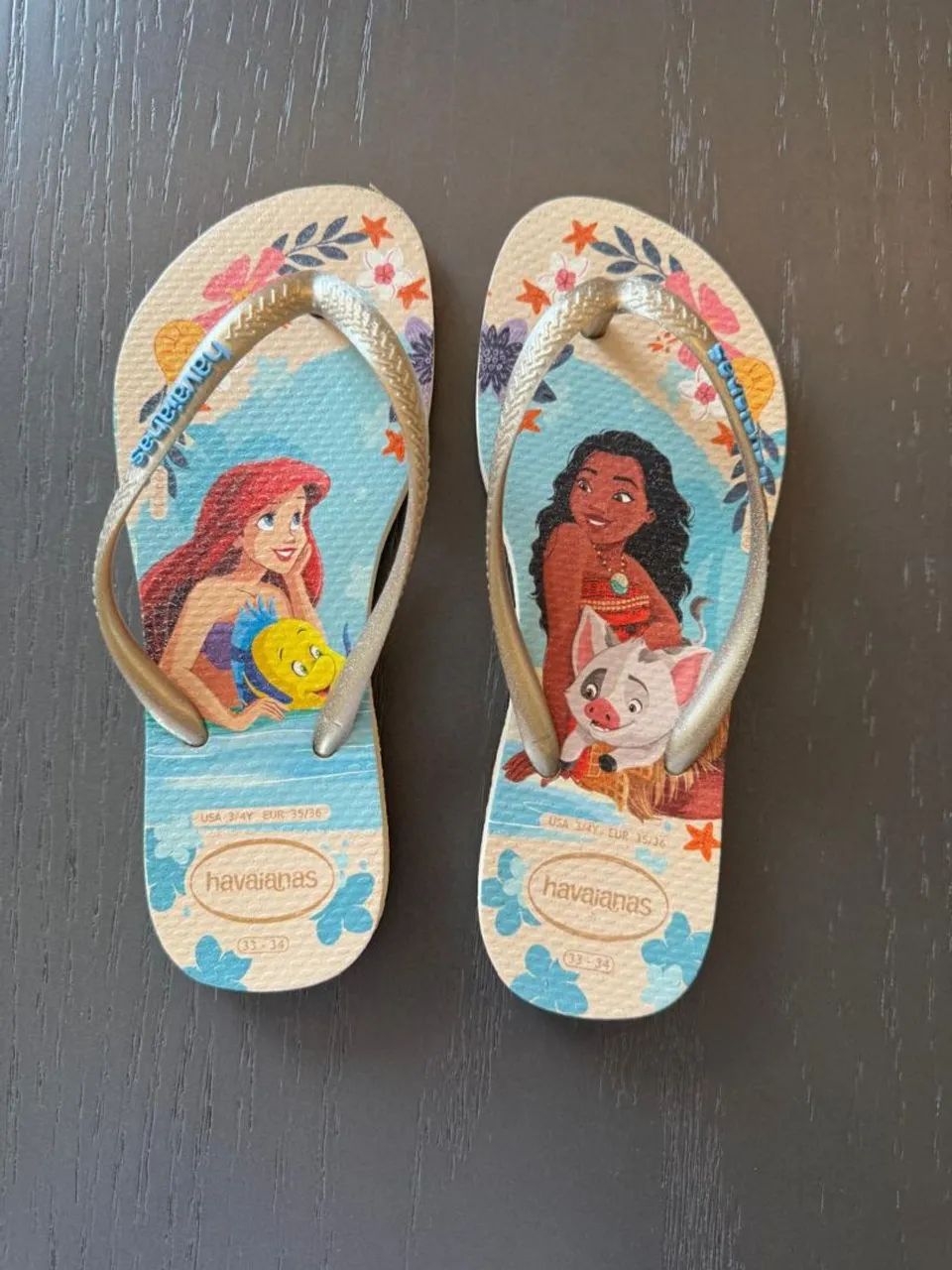 Chinelo Havaiana Ariel/Moana