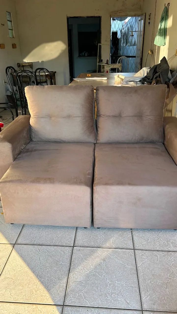 Vende se este sofá retrátil e reclinável  - Foto 2