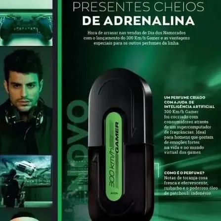Perfume avon 300km/h GAMER - Foto 2