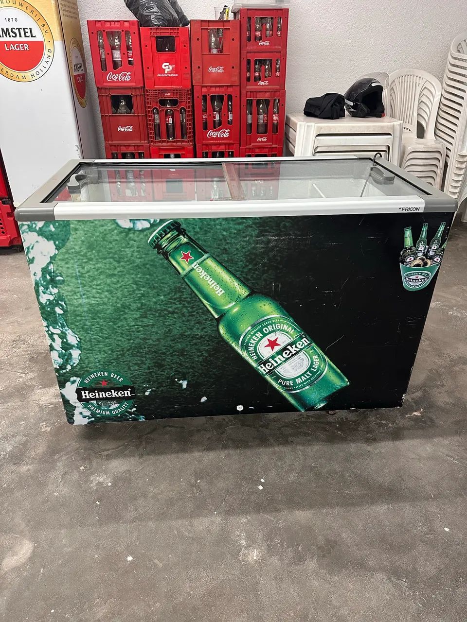 Freezer porta de vidro - Geladeiras e Freezers - Bela Vista, Barra