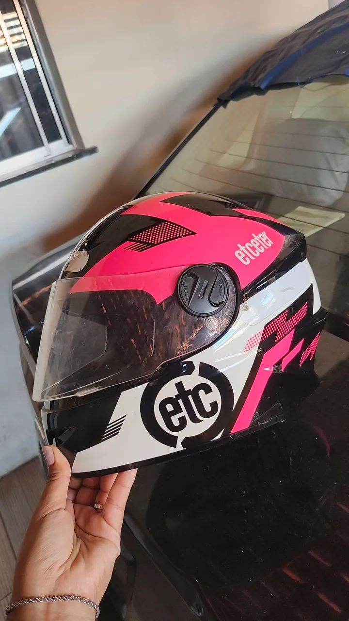 Capacete infantil menina 