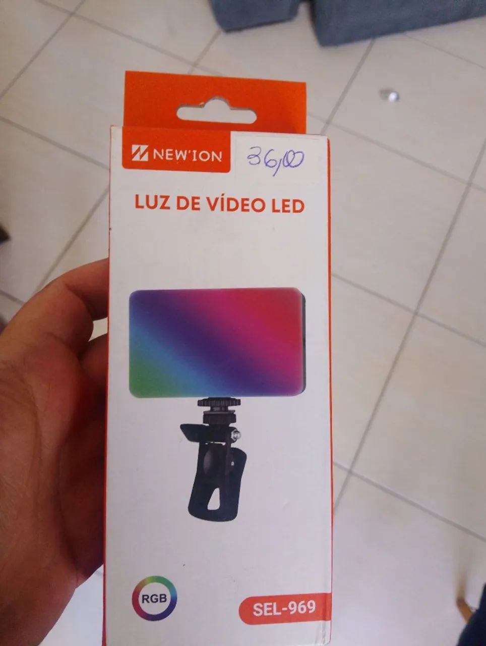 Luz de video led sel969