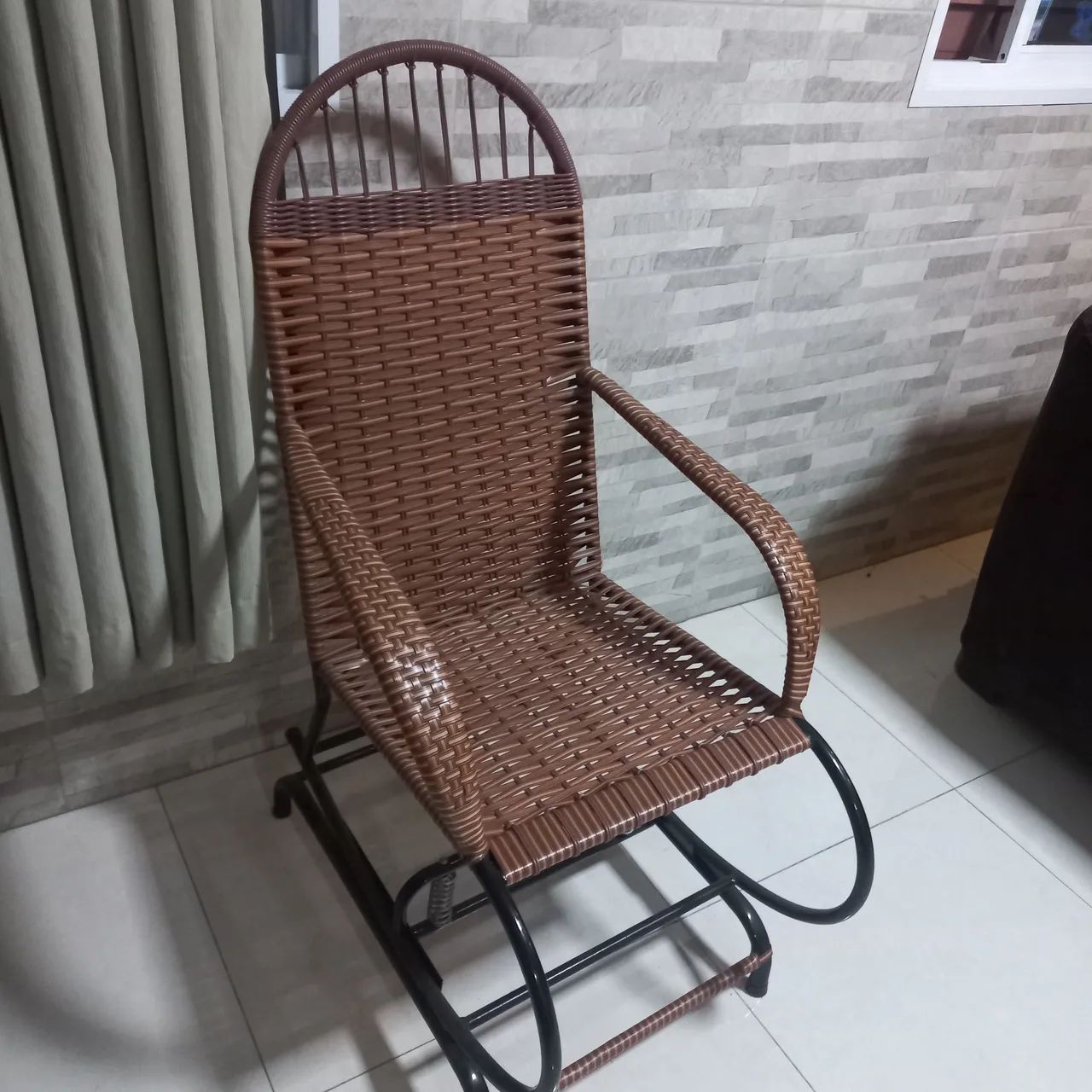 Cadeira balanço fibra - Foto 2