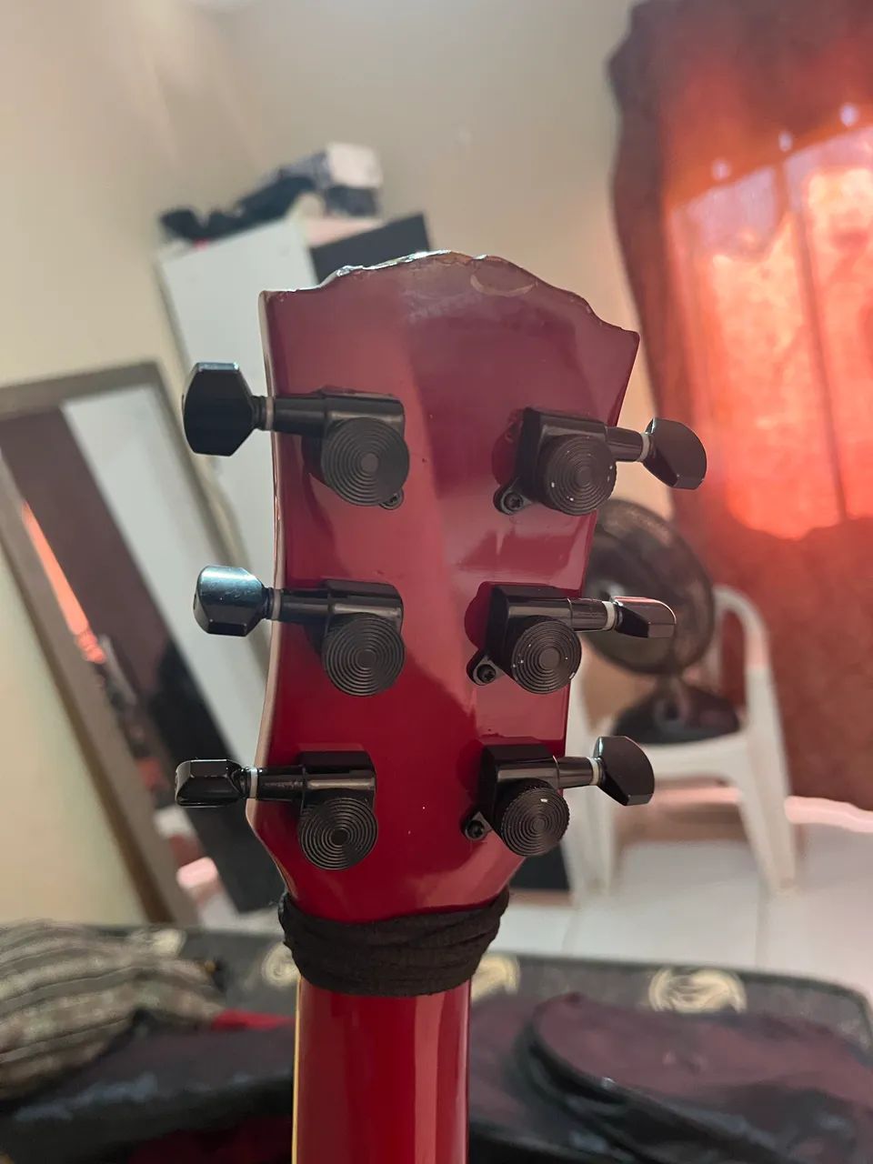 GUITARRA LES PAUL CUSTOMIZADA + CAPA ACOLCHOADA - Foto 5