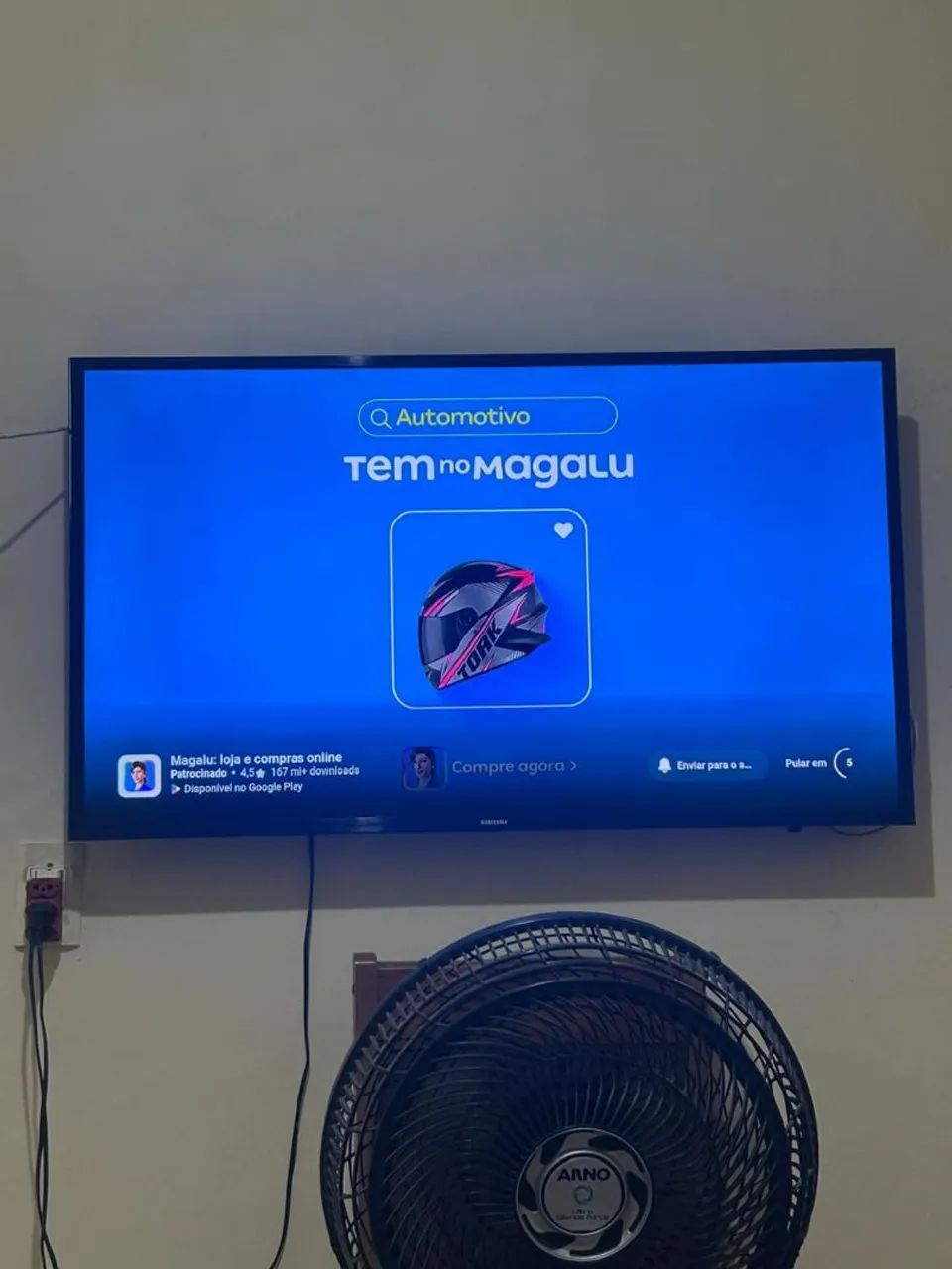 Vendo linda tv Samsung smart 43 polegadas  - Foto 3