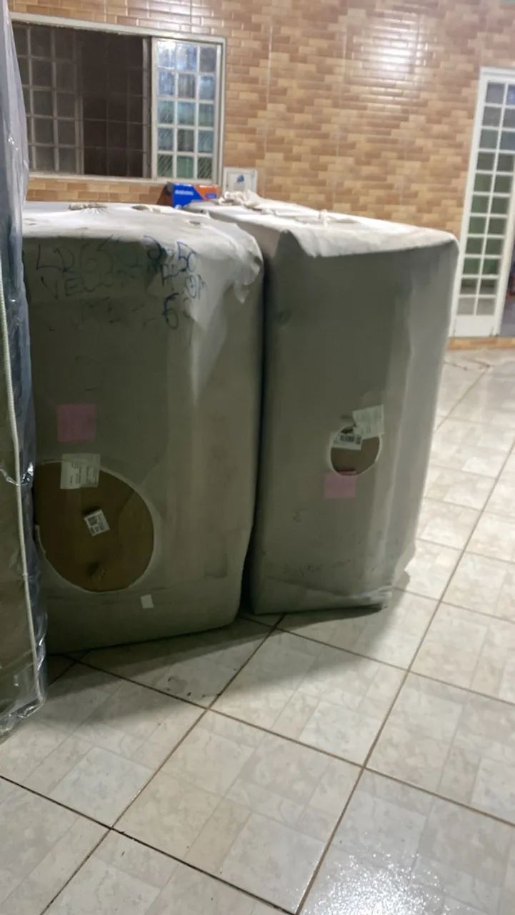 Sofá rubi retrátil com porta copo 2,50 marrom 
