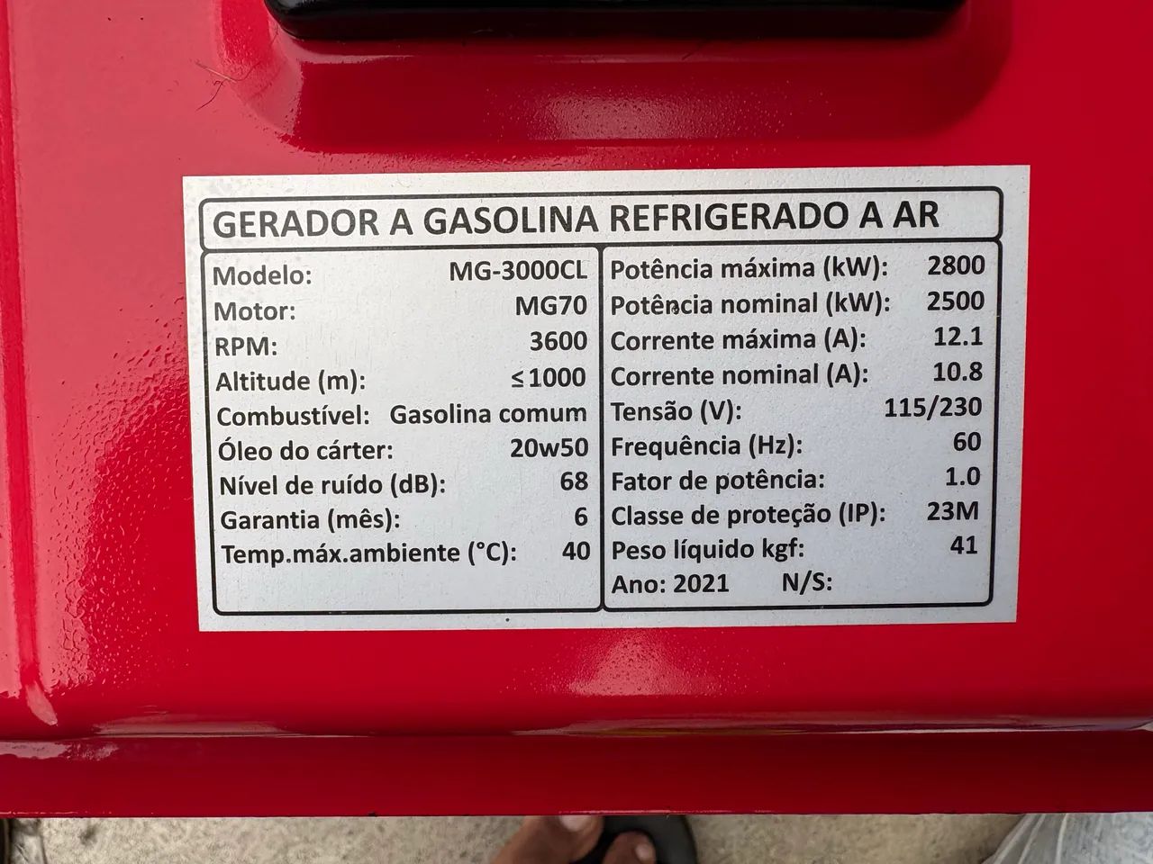 Gerador Motomil 3000 cl - Foto 5