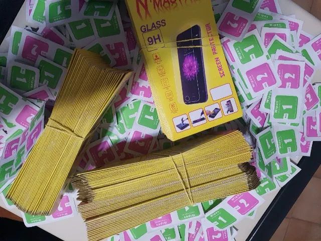 kit de 133 Embalagens Para Celular + 380 Kits de Limpeza  - Foto 4