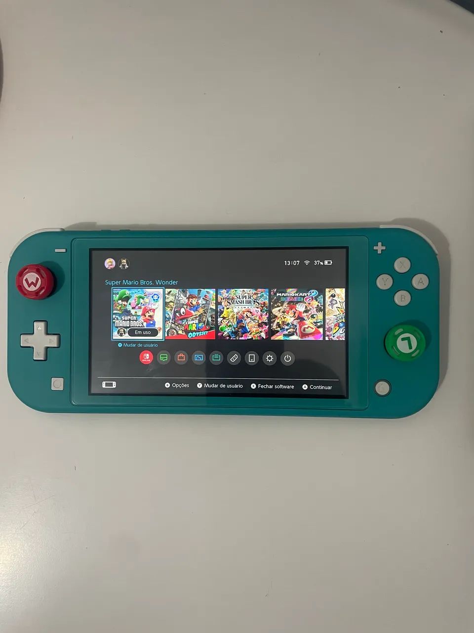 Nintendo Switch Lite Desbloqueado 256GB - Jogos de Vídeo Game