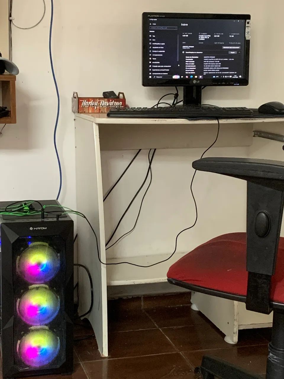 Pc semi gamer completo pra hoje  - Foto 3