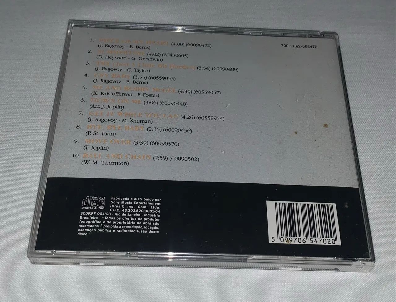 Cd Janis Joplin Greatest Hits impecável raro - Foto 4