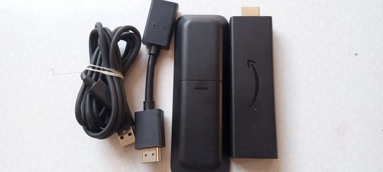 Amazon fire tv Stick  4k original controle cabo  - Foto 4