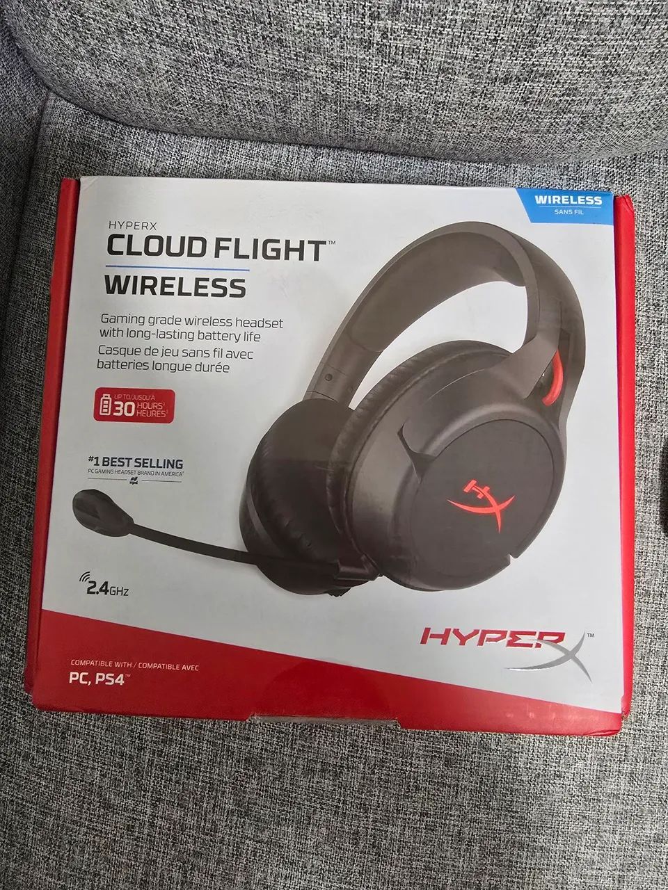 Headset HyperX Cloud Flight Wireless