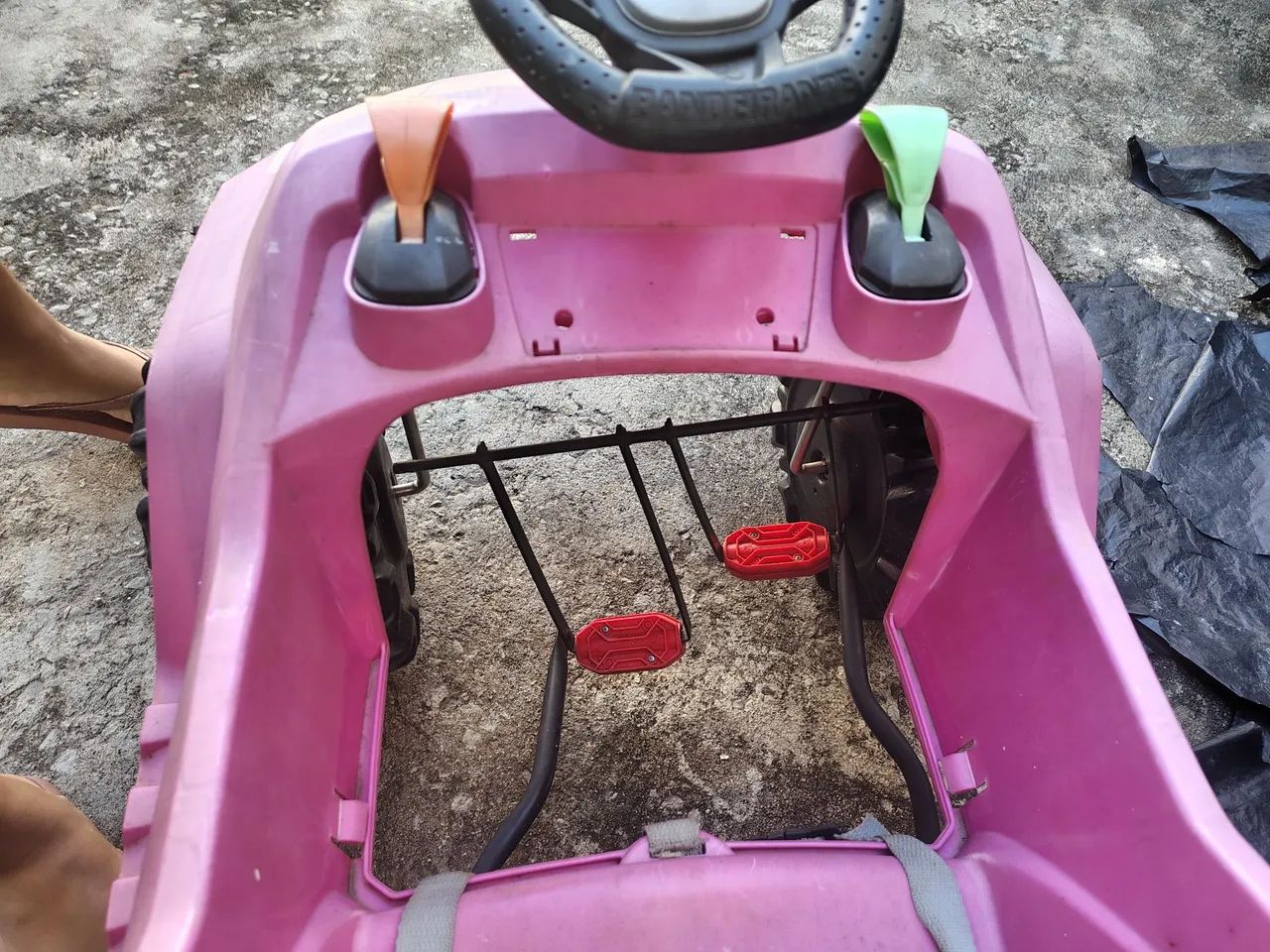 carrinho smart menina /pedal