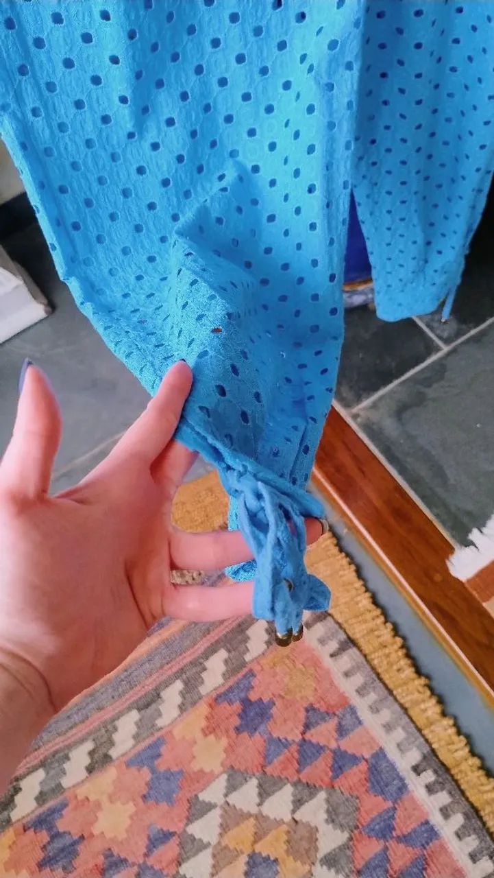 Calça Laise Turquesa da NV - Foto 3
