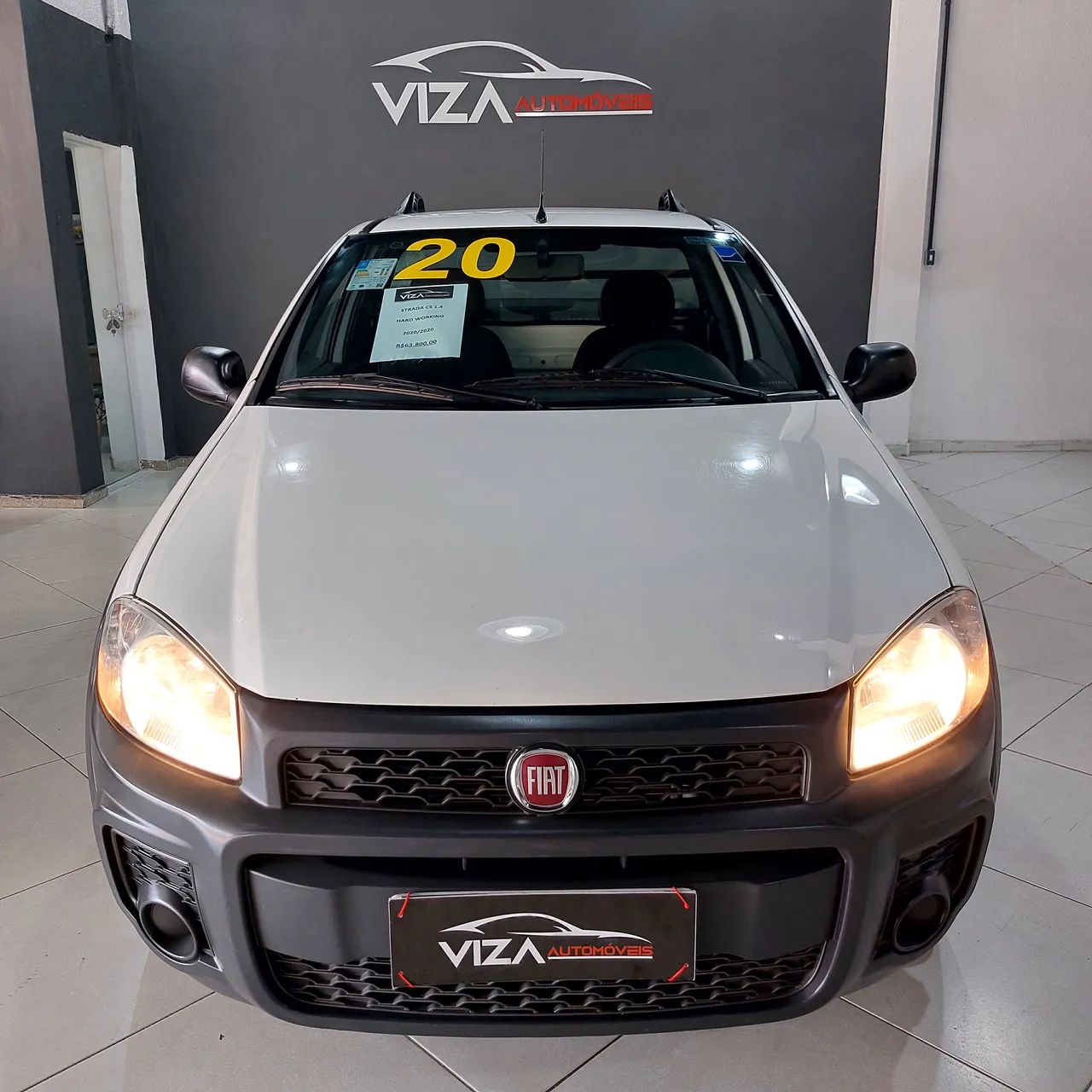 Fiat Strada Working Hard 1.4 Fire Flex 8V CS 2020 - Foto 2