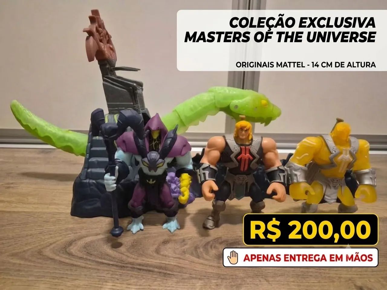 Conjunto Masters of the Universe - Brinquedos e Jogos
