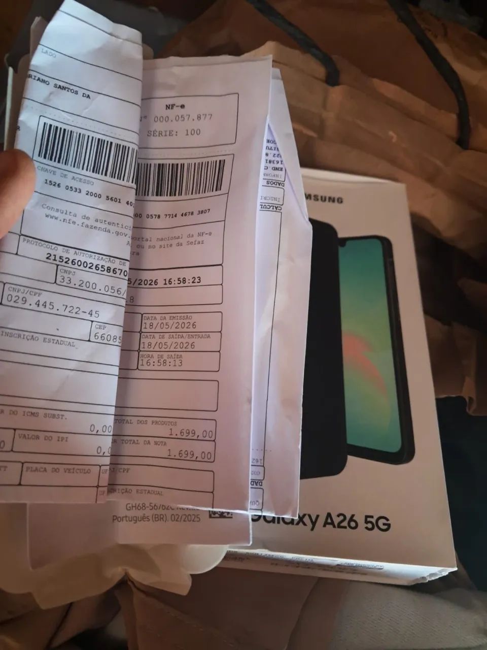 SAMSUNG A26 128GB - Foto 2
