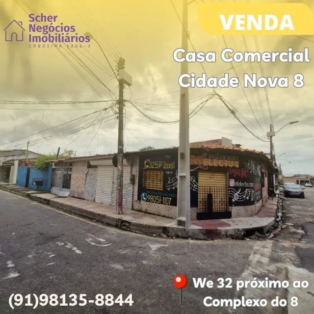 Casa Cidade com ponto comercial Nova 8 Ananindeua
