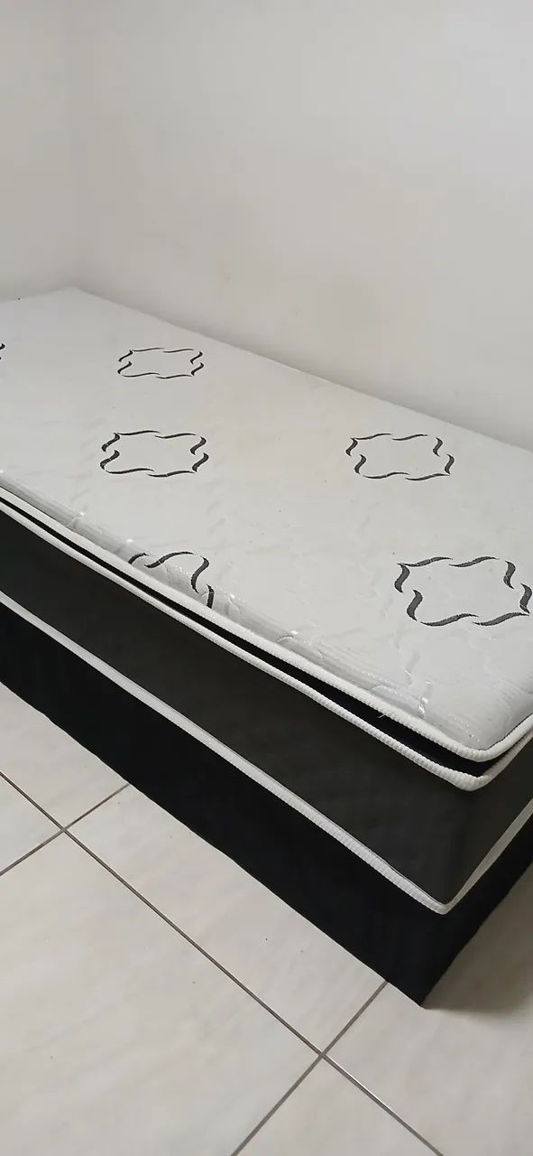 Cama box de solteiro 88 X 1,88 cm - Foto 2