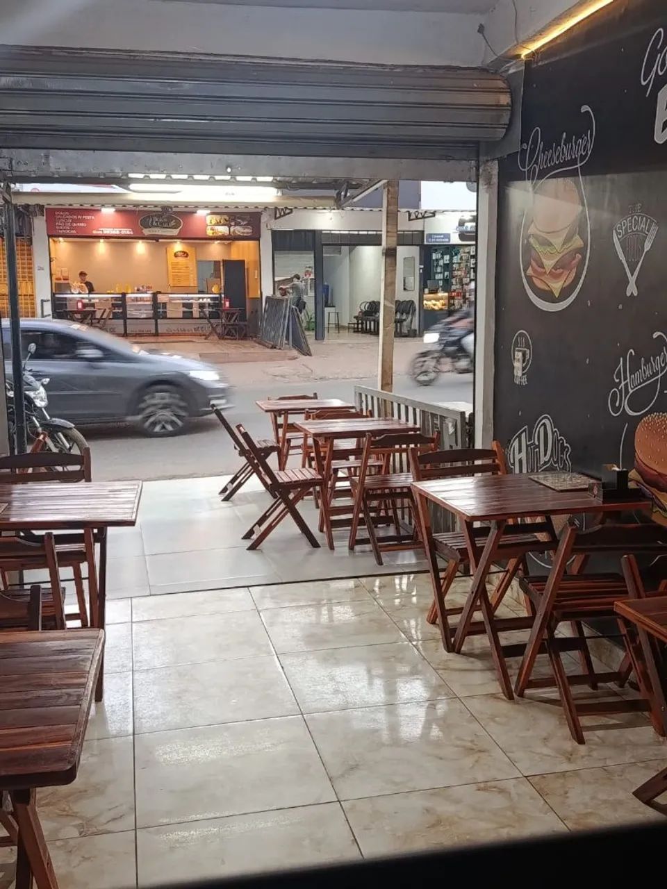 Pizzaria e hamburgueria 