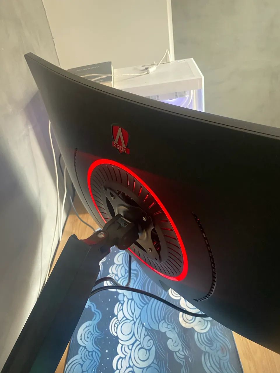 Anúncio - Monitor Gamer AOC Agon 32? Curvo 165Hz - Foto 3