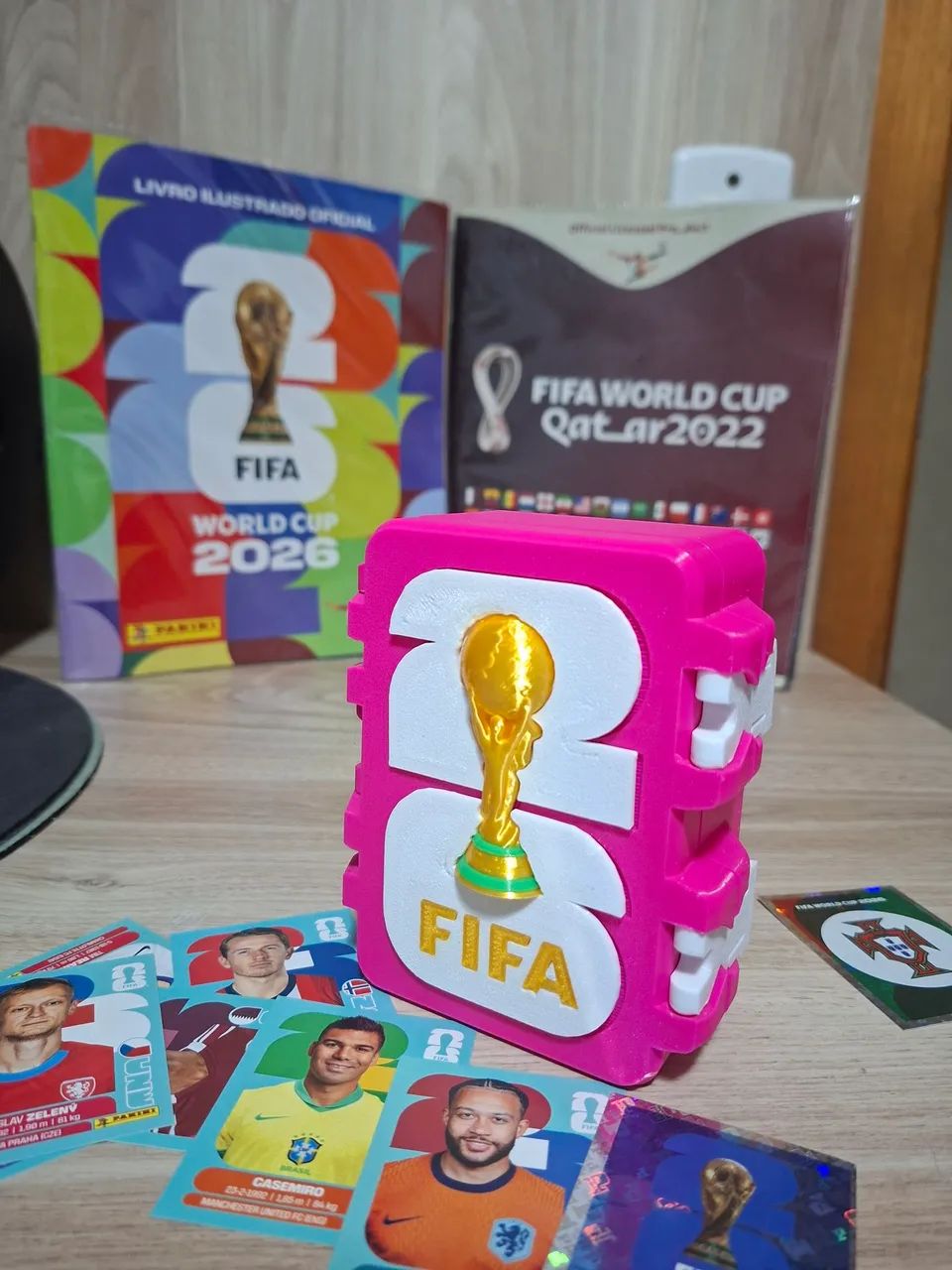 Caixinhas de Figurinhas do Álbum da Copa do mundo 2026 - Foto 4