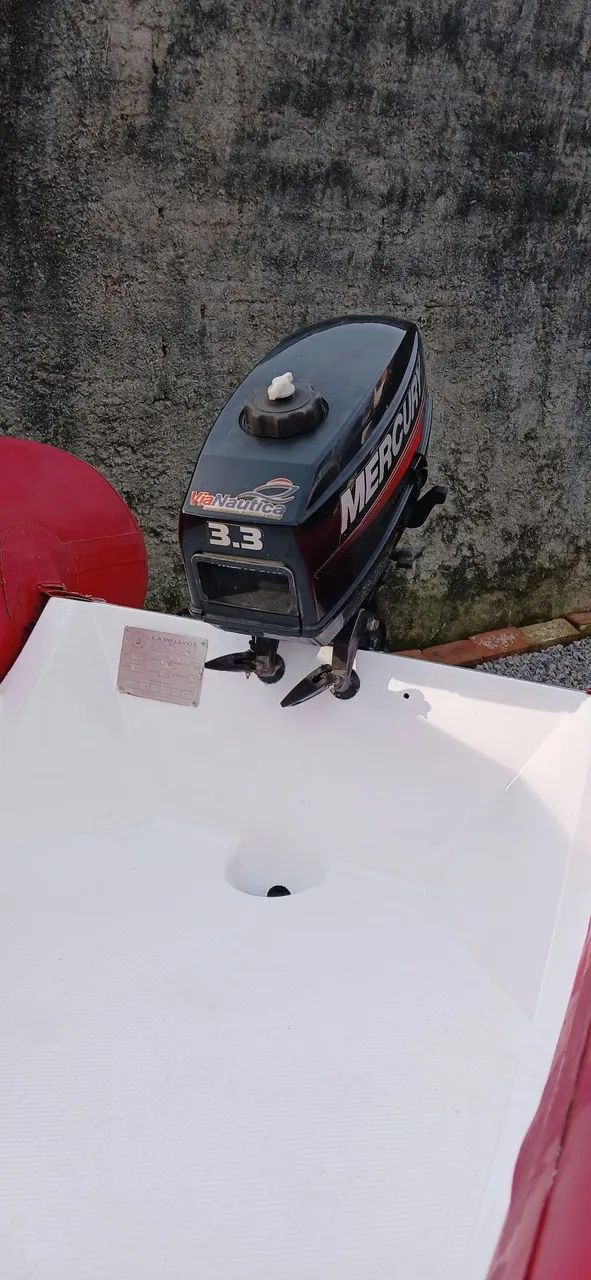 Conjunto bote com motor e carreta - Foto 3