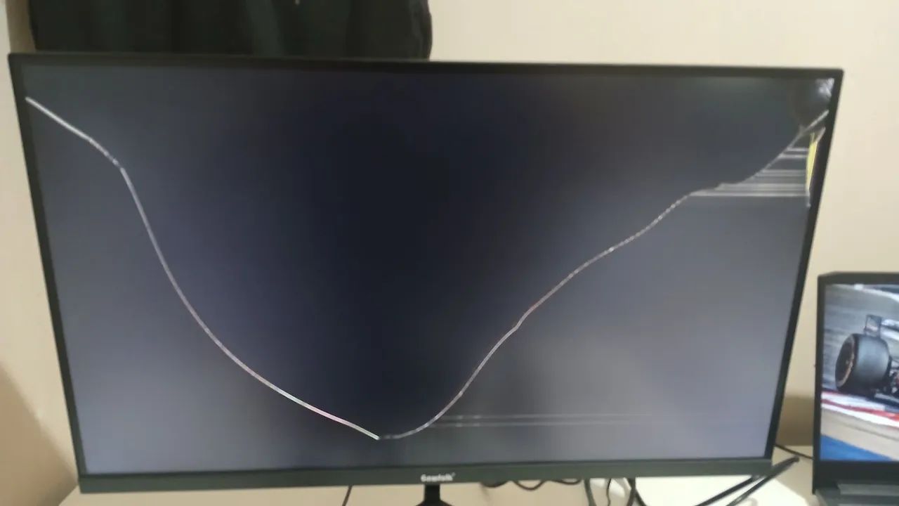 Monitor Gawfolk avariado 27" polegadas 2K
