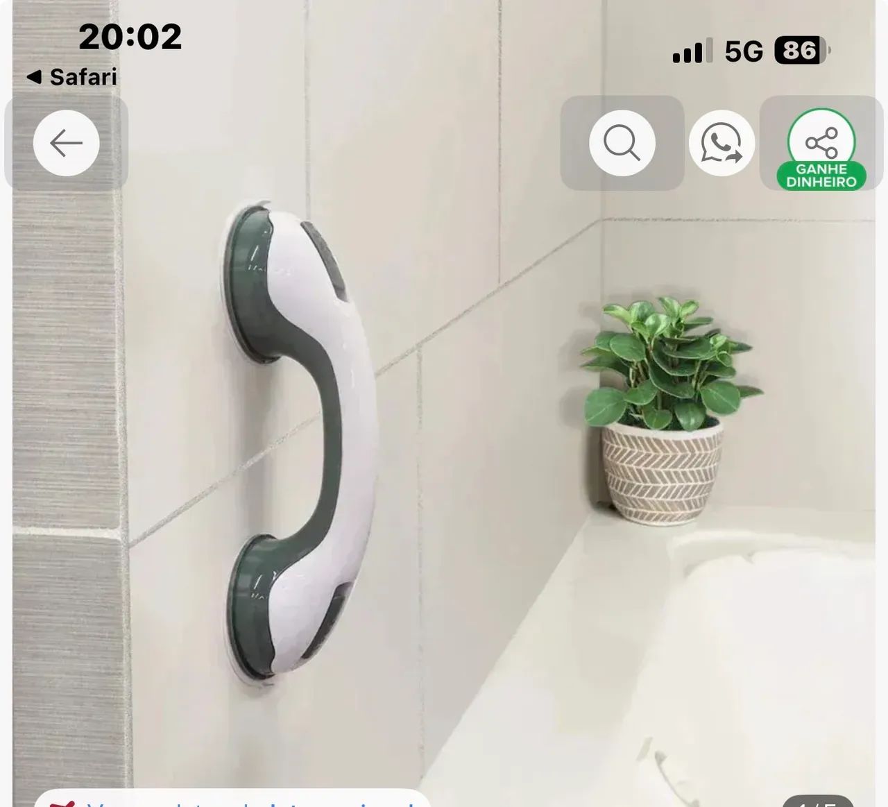 Suporte portátil para parede