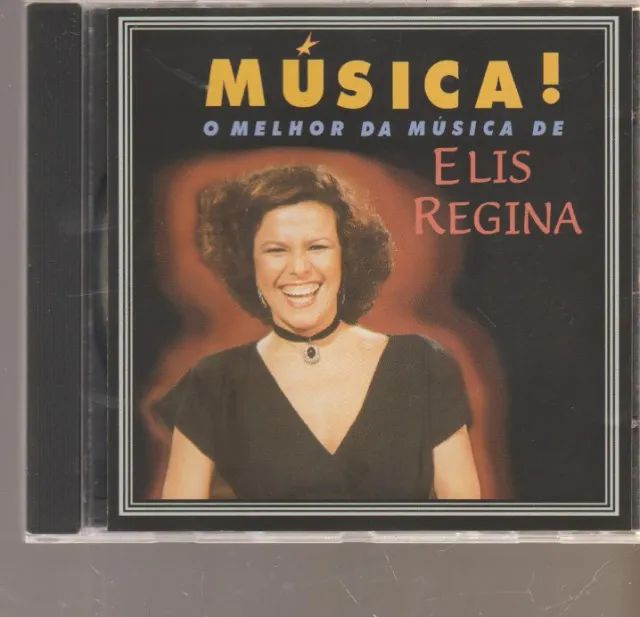 Cd Elis Regina, Música, O Melhor Da Música, Warner