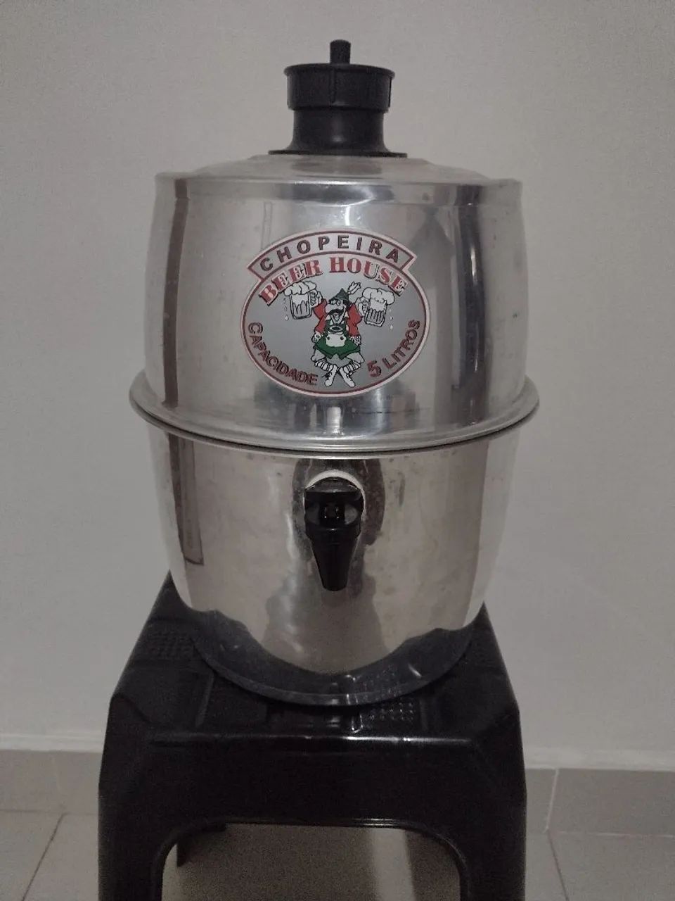 Chopeira toda de alumínio 5LT.