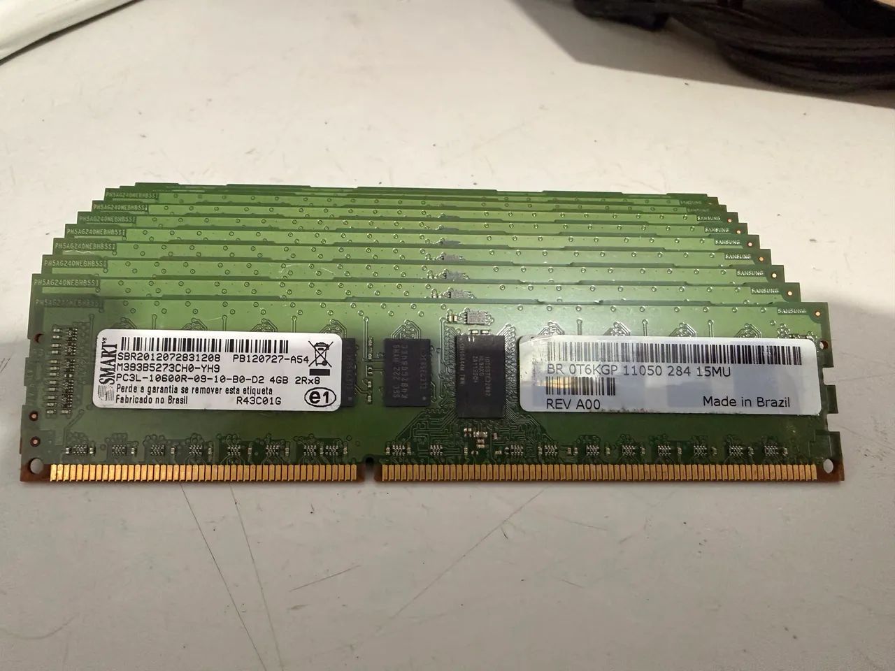LOTE MEMÓRIA ECC 4GB