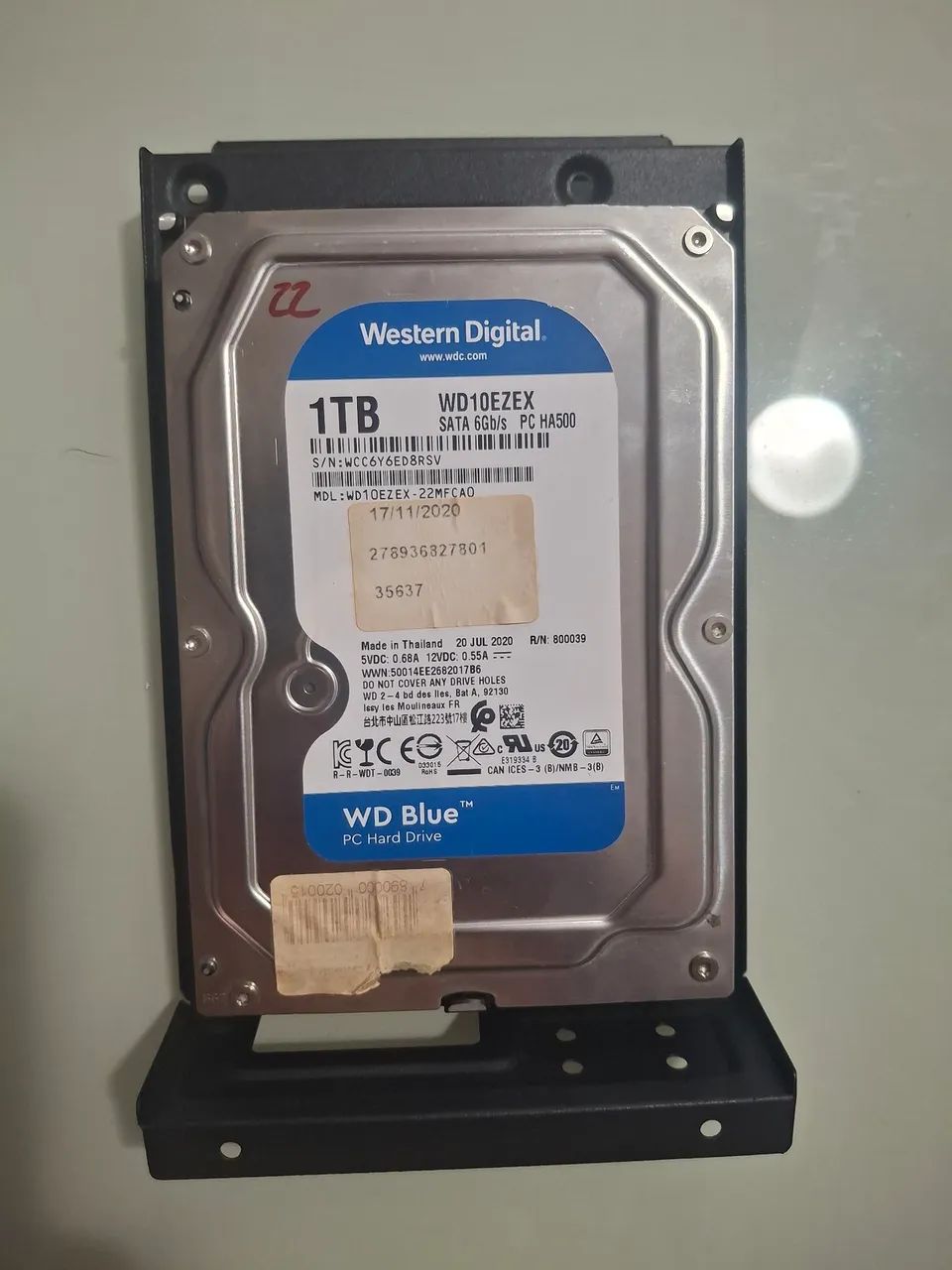 HD sta 3,5 WD 1 Tera (perfeito estado) - Foto 2