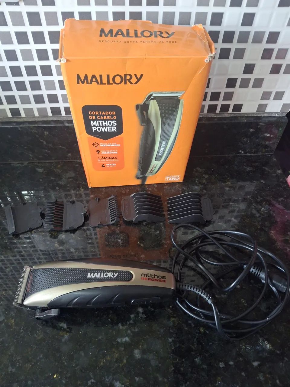 Cortador de cabelos Mithos Power - Mallory