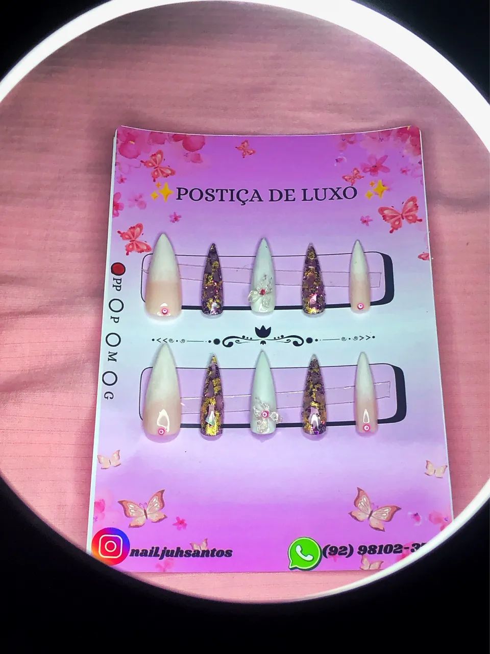 POSTIÇA DE LUXO~PRONTA ENTREGA - Foto 5