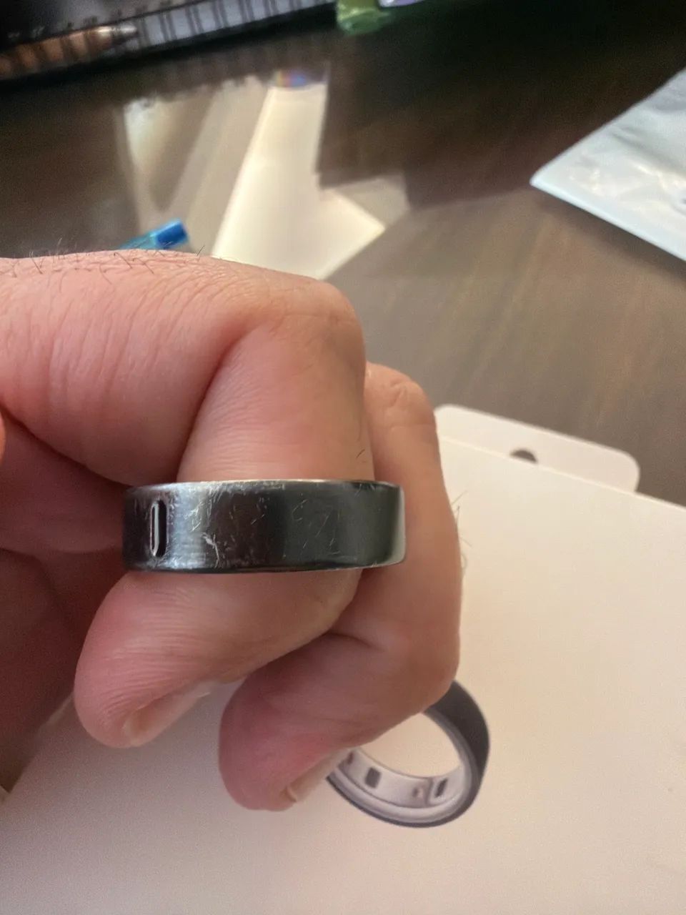 Oura ring 4 tamanho 14 black - Foto 3